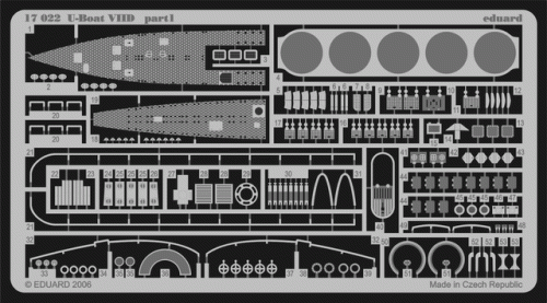 Przejdź do produktu EDUARD 17022 - 1:144 U-Boat VIID