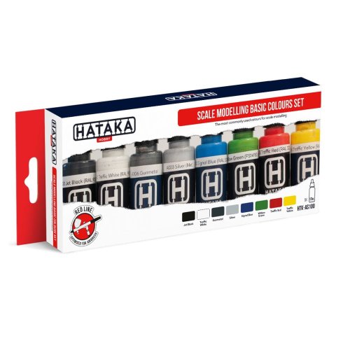Przejdź do produktu HATAKA AS100 - Zestaw farb Scale Modelling Basic Colours