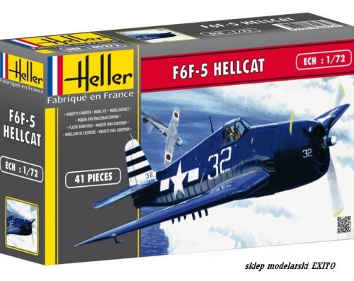 Przejdź do produktu HELLER 80272 - 1:72 F6F-5 Hellcat