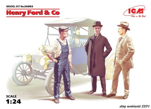 Przejdź do produktu ICM 24003 - 1:24 Henry Ford & Co (3 figures)