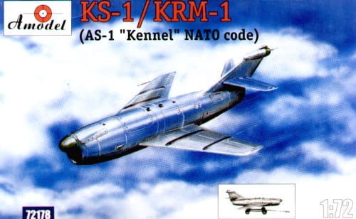 Przejdź do produktu AMODEL 72178 - 1:72 KS-1 / KRM1 AS-1 Kennel