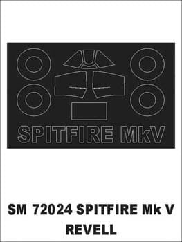 Przejdź do produktu MONTEX SM72024 - 1:72 Spitfire Mk.V