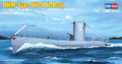 Przejdź do produktu HOBBY BOSS 83503 - 1:350 DKM Navy Type VII-A U-Boat