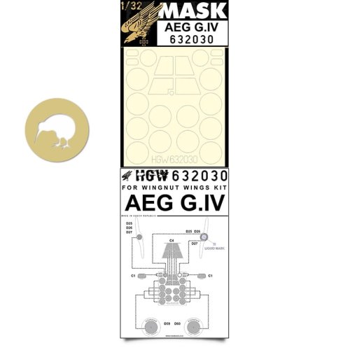 Przejdź do produktu HGW 632030 - 1:32 AEG G.IV