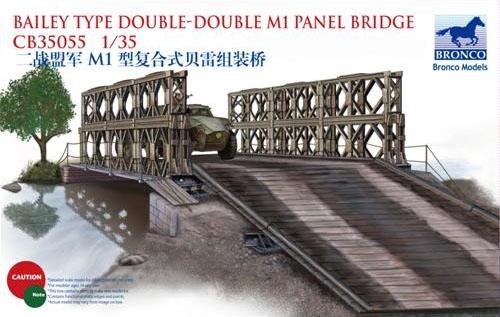 Przejdź do produktu BRONCO CB 35055 - 1:35 Bailey Panel Bridge Type Double-Double M1