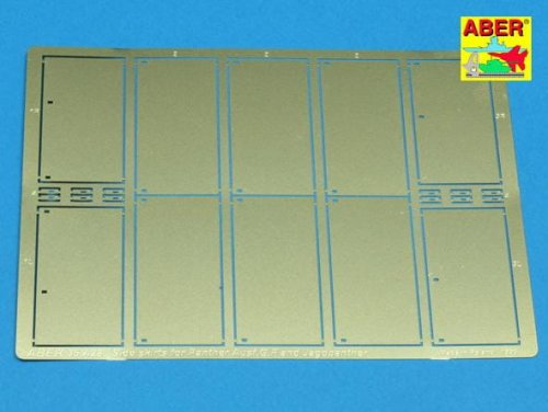 Przejdź do produktu ABER 35A028 - 1:35 Side skirts for Panther ausf. G, Jagdpanther
