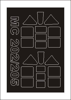Przejdź do produktu MONTEX SM32081 - 1:32 Macchi C.202/205