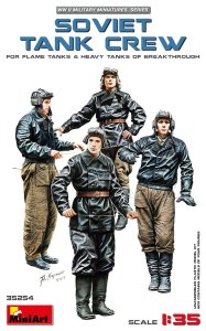 MINIART 35254 - 1:35 Soviet Tank Crew (for Flame Tanks & Heavy Tanks of Breakthrough)