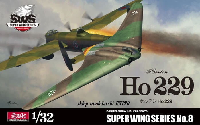 Przejdź do produktu ZOUKEI MURA SWS3208 - 1:32 Horten Ho 229