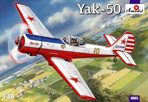 Przejdź do produktu AMODEL 4805 - 1:48 Yakovlev Yak-50