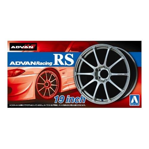 Przejdź do produktu AOSHIMA 05378 - 1:24 Felgi + Opony Advan Racing RS 19inch