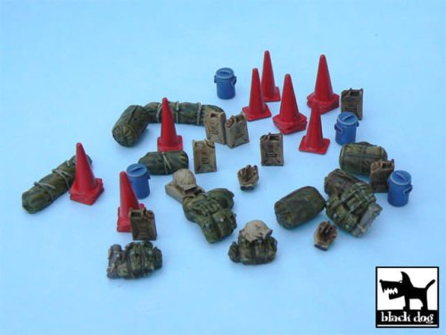 Przejdź do produktu BLACK DOG T48037 - 1:48 US modern equipment 3 accessories set