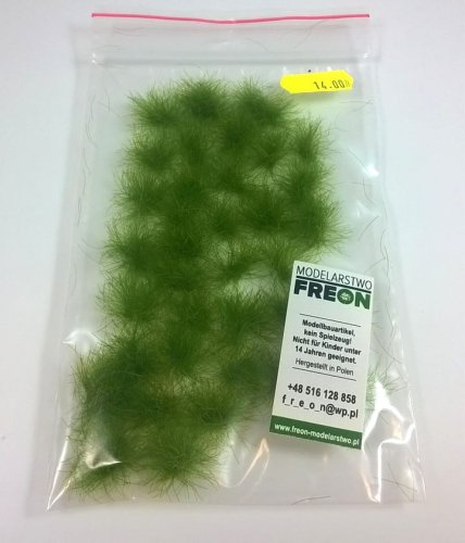 Przejdź do produktu FREON KT712J - Kępy trawy jasna zieleń 7-12 mm