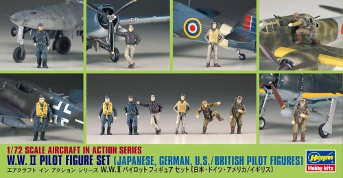 Przejdź do produktu HASEGAWA X7208 - 1:72 WWII Pilot Figure Set
