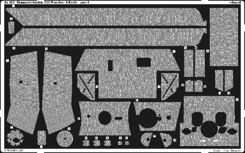 Przejdź do produktu EDUARD 35487 - 1:35 Zimmerit Panther Ausf.A early