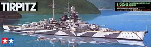 Przejdź do produktu TAMIYA 78015 - 1:350 Tirpitz - German Battleship