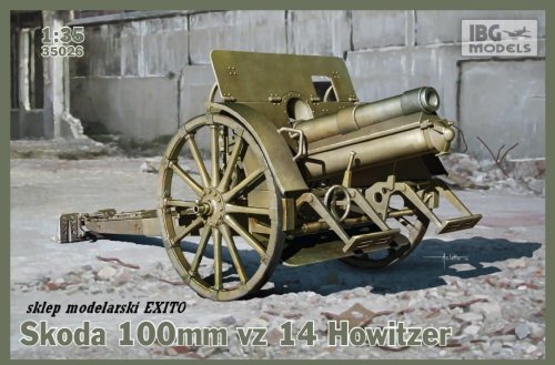 Przejdź do produktu IBG 35026 - 1:35 Skoda 100mm vz 14 Howitzer