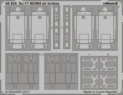 Przejdź do produktu EDUARD 48924 - 1:48 Su-17 M3/M4 air brakes