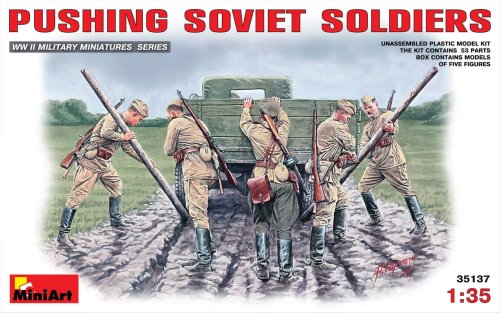 Przejdź do produktu MINIART 35137 - 1:35 Pushing Soviet Soldiers