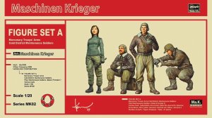 HASEGAWA 64002 - 1:20 Figure Set A Mercenary Maschinen Krieger