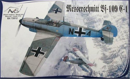 Przejdź do produktu AVIS 72012 - 1:72 Messerschmitt Bf-109 C-1