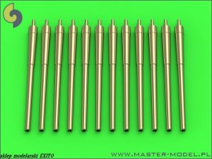 MASTER SM-700-050 - 1:700 Lufy amerykańskich dział 14in/50 35,6cm bez osłon podmuchowych New Mexico, Tennessee