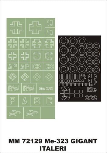 Przejdź do produktu MONTEX MM72129 - 1:72 Me-323 Gigant