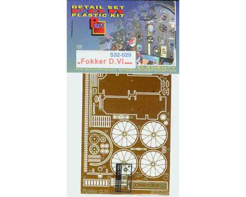 Przejdź do produktu PART S32029 - 1:32 Fokker D.VI