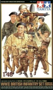 TAMIYA 32526 - 1:48 British Infantry Europe