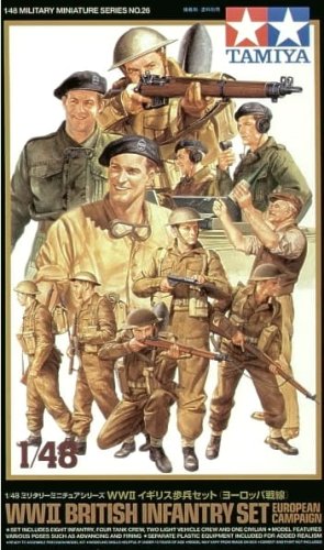 Przejdź do produktu TAMIYA 32526 - 1:48 British Infantry Europe