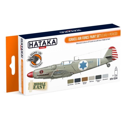 Przejdź do produktu HATAKA CS34 - Zestaw farb Israeli Air Force early period
