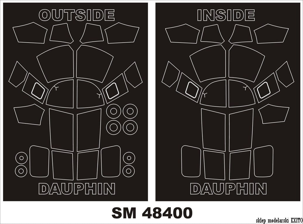 Przejdź do produktu MONTEX SM48400 - 1:48 SA365F Dauphin