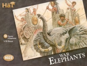 HAT 8023 - 1:72 War Elephants