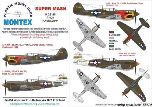 Przejdź do produktu MONTEX K32165 - 1:32 P-40 N