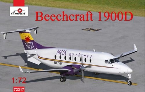 Przejdź do produktu AMODEL 72317 - 1:72 Beechcraft 1900D Mesa Airlines