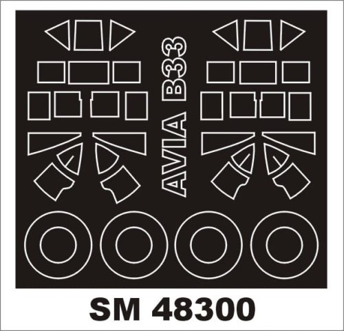 Przejdź do produktu MONTEX SM48300 - 1:48 Avia B-33 (IL-10)