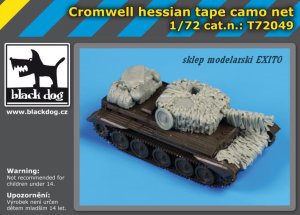BLACK DOG T72049 - 1:72 Cromwell hessian tape camo net