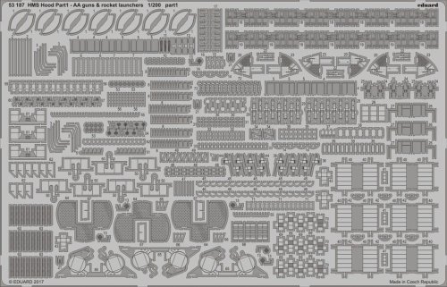 Przejdź do produktu EDUARD 53187 - 1:200 HMS Hood pt. 1  AA guns & rocket launchers