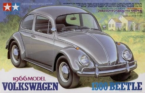 Przejdź do produktu TAMIYA 24136 - 1:24 Volkswagen 1300 Beetle 1966