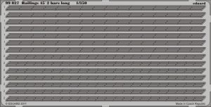 EDUARD 99027 - 1:350 Railings 45´ 2 bars long