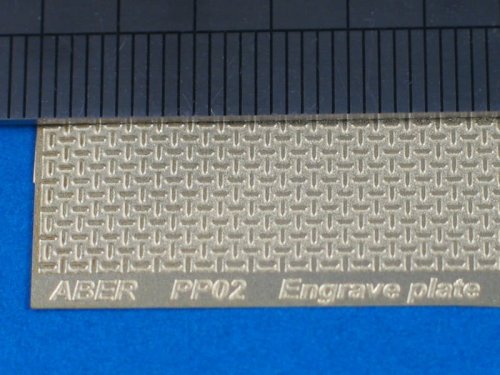 Przejdź do produktu ABER PP02  - Engrave plate (88 x 57mm) - pattern 02