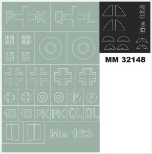MONTEX MM32148 - 1:32 Messerschmitt Me 163