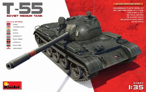 Przejdź do produktu MINIART 37027 - 1:35 T-55 Soviet Medium Tank
