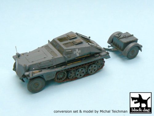 Przejdź do produktu BLACK DOG T48009 - 1:48 Sd.Kfz.252 + Sd.Anh.32 conversion set