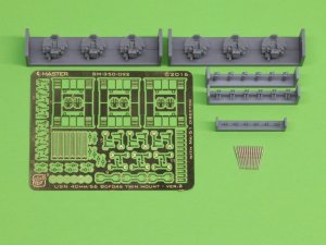 MASTER SM-350-092 - 1:350 Amerykańskie podwójne działko Bofors 40 mm/56 wersja 2