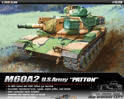 Przejdź do produktu ACADEMY 13296 - 1:35 M60A2 Patton