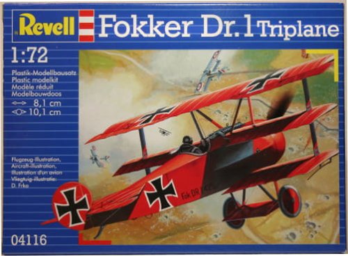 Przejdź do produktu REVELL 04116 - 1:72 Fokker DR. 1
