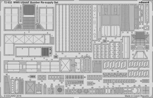 Przejdź do produktu EDUARD 72632 - 1:72 WWII USAAF Bomber Re-supply Set