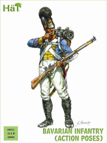 Przejdź do produktu HAT 28011 - 28 mm - Bavarian Infantry (Action poses)