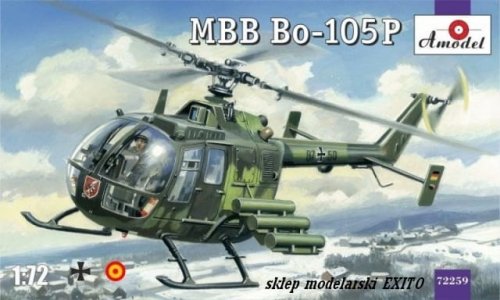 Przejdź do produktu AMODEL 72259 - 1:72 MBB Bo-105P